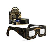 Absolute Eclipse Lunettes Astronomie Eclipse Solaire 2026 ISO 12312-2 CE Certifiées - Lot de 50 - Événements - Design Astral - Fabricant Européen