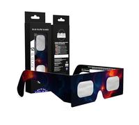 Absolute Eclipse Lunettes Astronomie Eclipse Solaire 2026 pour Voir l'Éclipse - ISO 12312-2 CE Certifiées Homologuées - 10 Pack - Design Nebula - Adultes Enfants - Fabricant Européen Reconnu AAS