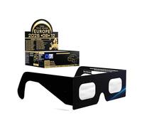 Absolute Eclipse Lunettes Astronomie Eclipse Solaire 2026 pour Voir l'Éclipse - ISO 12312-2 CE Certifiées Homologuées - Lot de 50 Événements - Design Orbiter - Fabricant Européen Reconnu AAS