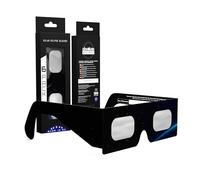Absolute Eclipse Lunettes Astronomie Eclipse Solaire 2026 pour Voir l'Éclipse - ISO 12312-2 CE Certifiées Homologuées - 6 Pack Famille - Design Orbiter - Fabricant Européen Reconnu AAS