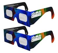 Absolute Eclipse Lunettes Breeze Solar Eclipse en vrac - Testé ISO 12312-2 et certifié CE - Fabricant européen recommandé par AAS - Eclipse Europe 2026, bleu
