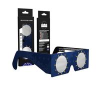 Absolute Eclipse Lunettes Éclipse Solaire 12 Août 2026 Homologuées CE ISO 12312-2 | 2 Pièces Protection Observation Soleil | Fabricant Européen AAS | Filtre Solaire Certifié Adulte Enfant | Design EU