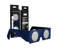 Absolute Eclipse Lunettes Eclipse Solaire 2026 ISO 12312-2 CE Certifiées - 6 Pack - Design EU - Famille - Fabricant Européen
