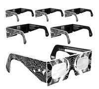 Absolute Eclipse Lunettes Eclipse Solaire 2026 pour Voir l'Éclipse - ISO 12312-2 CE Certifiées Homologuées - 6 Pack Famille - Design Reflective - Adultes Enfants - Fabricant Européen Reconnu AAS