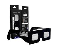 Absolute Eclipse Lunettes Eclipse Solaire 2026 pour Voir l'Éclipse - ISO 12312-2 CE Certifiées Homologuées - 10 Pack - Design Stranded - Adultes Enfants - Fabricant Européen Reconnu AAS