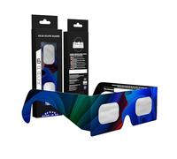 Absolute Eclipse Lunettes Eclipse Solaire 2026 pour Voir l'Éclipse - ISO 12312-2 CE Certifiées Homologuées - 6 Pack Famille - Design Breeze - Adultes Enfants - Fabricant Européen Reconnu AAS