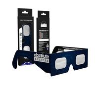 Absolute Eclipse Lunettes Eclipse Solaire 2026 pour Voir l'Éclipse - ISO 12312-2 CE Certifiées Homologuées - 2 Pack - Design BTC - Adultes Enfants - Fabricant Européen Reconnu AAS