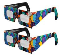 Absolute Eclipse Lunettes Eclipse Solaire 2026 pour Voir l'Éclipse - ISO 12312-2 CE Certifiées Homologuées - 2 Pack - Design Crowd - Adultes Enfants - Fabricant Européen Reconnu AAS