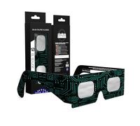 Absolute Eclipse Lunettes Eclipse Solaire 2026 pour Voir l'Éclipse - ISO 12312-2 CE Certifiées Homologuées - 10 Pack - Design Voltage - Adultes Enfants - Fabricant Européen Reconnu AAS