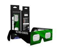 Absolute Eclipse Lunettes Eclipse Solaire 2026 pour Voir l'Éclipse - ISO 12312-2 CE Certifiées Homologuées - 6 Pack Famille - Design PT - Adultes Enfants - Fabricant Européen Reconnu AAS