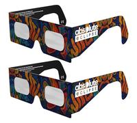 Absolute Eclipse Lunettes Eclipse Solaire 2026 pour Voir l'Éclipse - ISO 12312-2 CE Certifiées Homologuées - 2 Pack - Design Urban - Adultes Enfants - Fabricant Européen Reconnu AAS