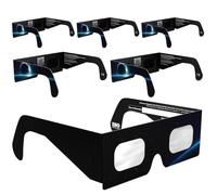 Absolute Eclipse Lunettes Eclipse Solaire 2026 pour Voir l'Éclipse - ISO 12312-2 - Éclipse Totale 12 Août 2026 - Adultes Enfants - Fabricant Européen Reconnu AAS