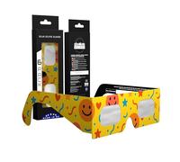 Absolute Eclipse Lunettes Enfants Eclipse Solaire 2026 ISO 12312-2 CE Certifiées - 6 Pack - Design Fun - Famille - Fabricant Européen
