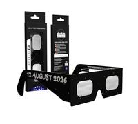 Absolute Eclipse Lunettes Swing Solar Eclipse - Testé ISO 12312-2 et certifié CE - Fabricant européen - Lot de 2 - Eclipse Europe 2026