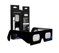 Absolute Eclipse Orbiter Lot de 10 paires de lunettes anti-éclipse solaire - Testé ISO 12312-2 et certifié CE - Fabricant de l'UE - Lot de 10 - Eclipse Europe 2026