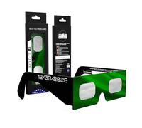 Absolute Eclipse PT Lunettes Eclipse solaire - Testé ISO 12312-2 et certifié CE - Fabricant européen - Lot de 2 - Eclipse Europe 2026