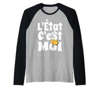 Absolute Power L'Etat C'est Moi Manche Raglan