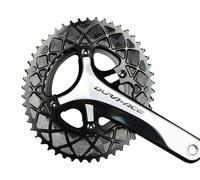 Absolute Rov50/4BK Lot de 2 chaînes ovales Noir 110 mm 50T 4B