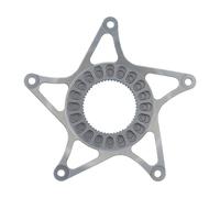 absoluteBLACK Étoile de Plateau E-Bike pour Shimano STEPS gris 53 mm