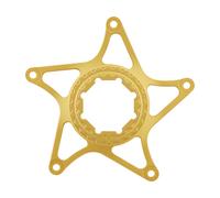 absoluteBLACK Étoile de Plateau E-Bike pour Specialized / Brose jaune 53 mm
