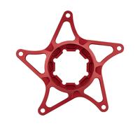 absoluteBLACK Étoile de Plateau E-Bike pour Specialized / Brose rouge 53 mm
