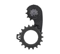 absoluteBLACK Galets de Dérailleur HOLLOWcage Carbon Ceramic Oversized Shimano 9250 noir universal