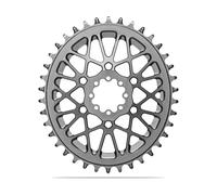 absoluteBLACK Plateau Oval 1x AXS SRAM Gravel Direct Mount 8 vis gris