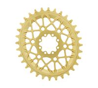 absoluteBLACK Plateau Oval T-Type pour SRAM Transmission 3 mm Offset jaune 32 Zähne
