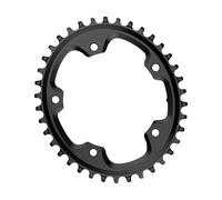 absoluteBLACK Plateau Ovale 1X CX pour 110/5 BCD noir 42 Zähne