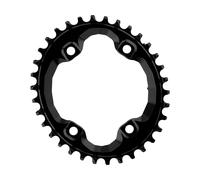 absoluteBLACK Plateau Ovale 1X pour Shimano XT M8000 / SLX M7000 noir 34 Zähne
