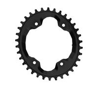 absoluteBLACK Plateau Ovale 1X pour Shimano XTR M9000 noir