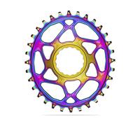 absoluteBLACK Plateau Ovale Boost pour Race Face Cinch 3 mm Offset coloré