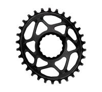 absoluteBLACK Plateau Ovale Boost pour Race Face Cinch / Shimano HG+ 12vit 3 mm noir 34 Zähne
