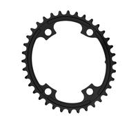 absoluteBLACK Plateau Ovale Road 110/4 pour Shimano Dura-Ace 9000 / Ultegra 6800 noir