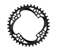 Absolute Black Round 104 Bcd Chainring Noir 38t Black