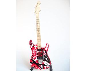 Absolutguitare Guitare Miniature Frankenstrat de Van Halen