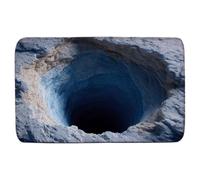 Absorbent Bathroom Mats - Non-Slip Rug | Quick-dry, Stylish 3D Abyss Design Bathroom Mats, Non-slip And Absorbent, Ideal For Kitchen, Home, Front Door, Shower, Tub, Toilet, Inside Or Outside, Apartmen