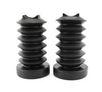 Absorbeur à amortisseur à fourche arrière Couvre en caoutchouc Gaiter Gators compatible avec les pièces de moto King Street Electra Road King