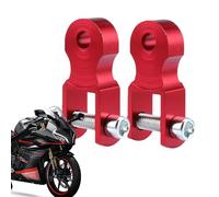 Absorbeur arrière moto - ensemble d'extension en hauteur en aluminium, dispositif de support d'amortissement | Réglage du levage de suspension avec vis, équipement pour