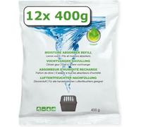 Absorbeur d'humidité Recharges - 12 pièces - citron - universel - 400 grammes