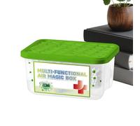 Absorbeur d'Humidité Salle de Bain - 200g Éliminateur D'Odeurs Autonome,Petite Boîte Absorbante d'Humidité pour Placard - pour Appartement, Chambre, Salon, Bureau, Armoire, Douche, Zone pour Animaux