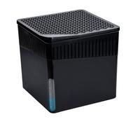 Absorbeur d'humidite Wenko - 71436800 - Déshumidificateur cube rechargeable avec bloc de 1 kg Noir 16 5 x 15 7 x 16 5 cm