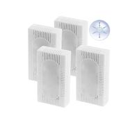 Absorbeurs d'humidité - Charbon actif - Lot de 4