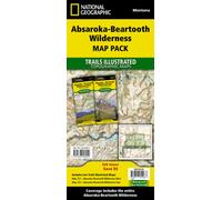 Absorka - Beartooth Wilderness (lot de cartes) | National Geographic