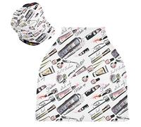Abstact Paris Rose Housse de Canopée de Siège de Voiture pour Poussette Bébé Dais Siège-Auto Couverture D'Allaitement Pare-Soleil Respirant Extensible pour Garçons Filles