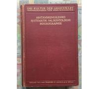 Abstammungslehre, Systematik, Paläontologie, Biogeographie.