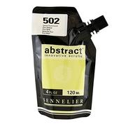 Abstract Acrylic 120ml Fluorescent Yellow