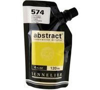 Abstract Acrylic 120ml Primary Yellow G