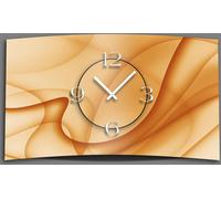 Abstract apricot Horloge murale design moderne horloges murales silencieuses pas de tic-tac dixtime 3D-0039