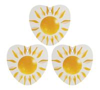 Abstract Art Lot de 3 désodorisants à suspendre pour voiture, maison, bureau, motif amour - Style blanc